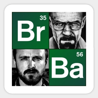 Jesse&Walter White Sticker